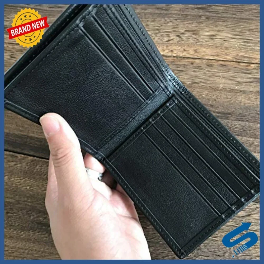 Genuine Crocodile Skin Men's Wallet Handmade Alligator Leather